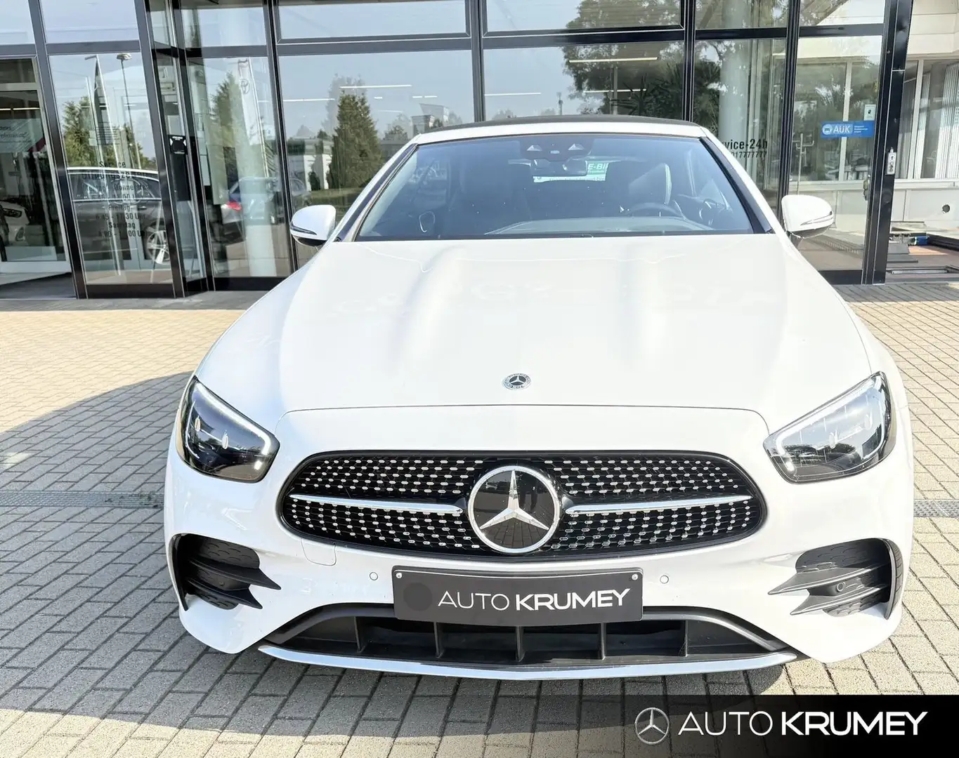 Mercedes-Benz E 220 d Cabriolet AMG Line+LED+DistronicNavi Weiß - 2