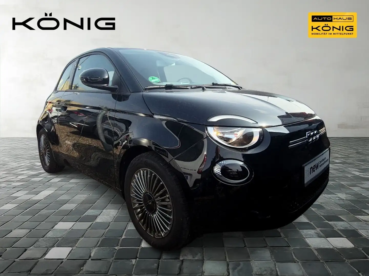 Fiat 500e Icon Automatik CCS*CarPlay Schwarz - 2