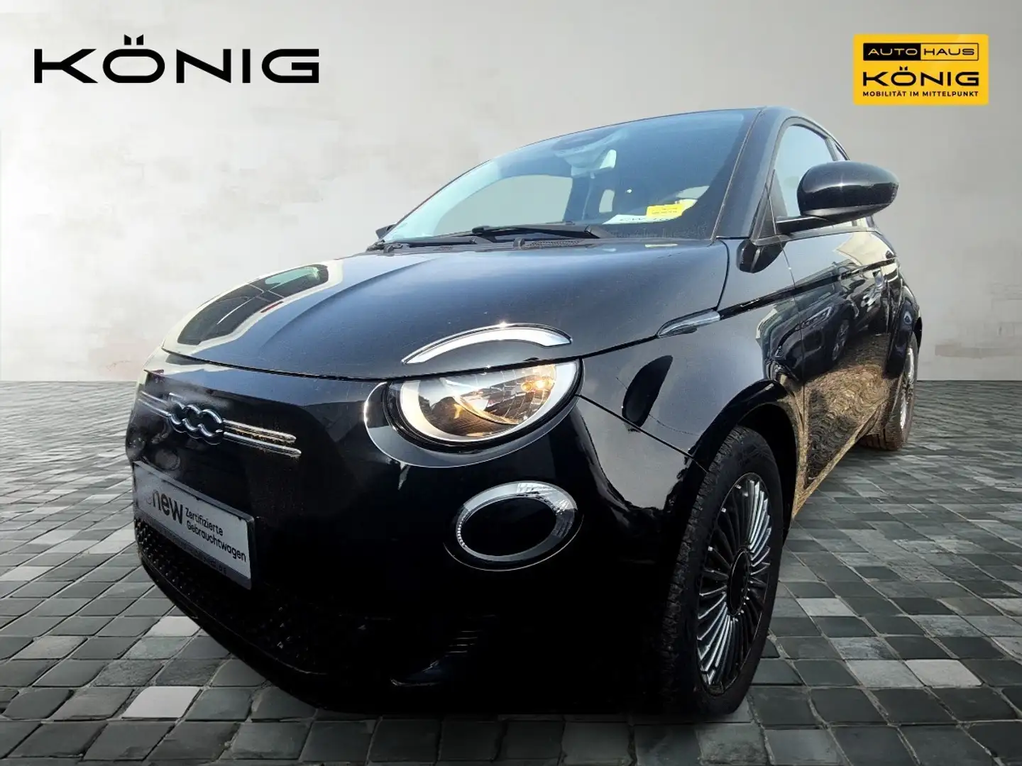 Fiat 500e Icon Automatik CCS*CarPlay Schwarz - 1