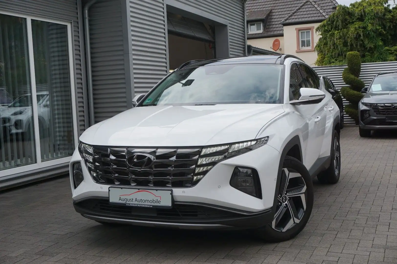 Hyundai TUCSON Prime Hybrid 2WD APP PAno 360° Belüft 4SH Wit - 1