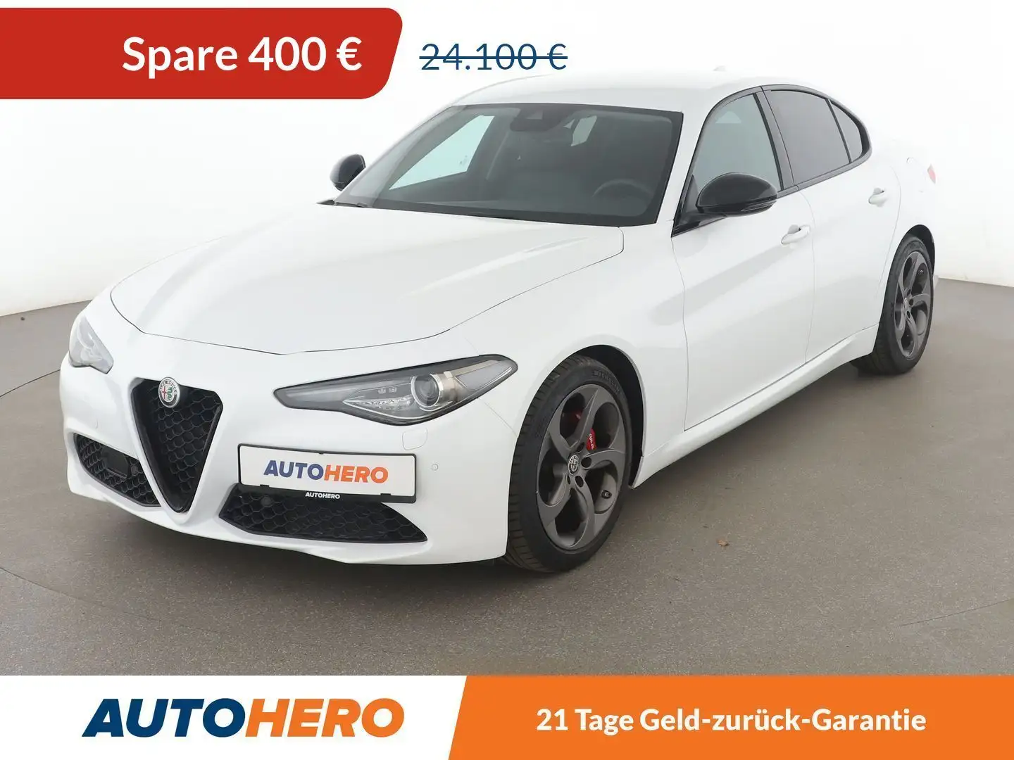 Alfa Romeo Giulia 2.0 Turbo Super Aut*NAVI*XENON*TEMPO*CAM*PDC*SHZ* Weiß - 1