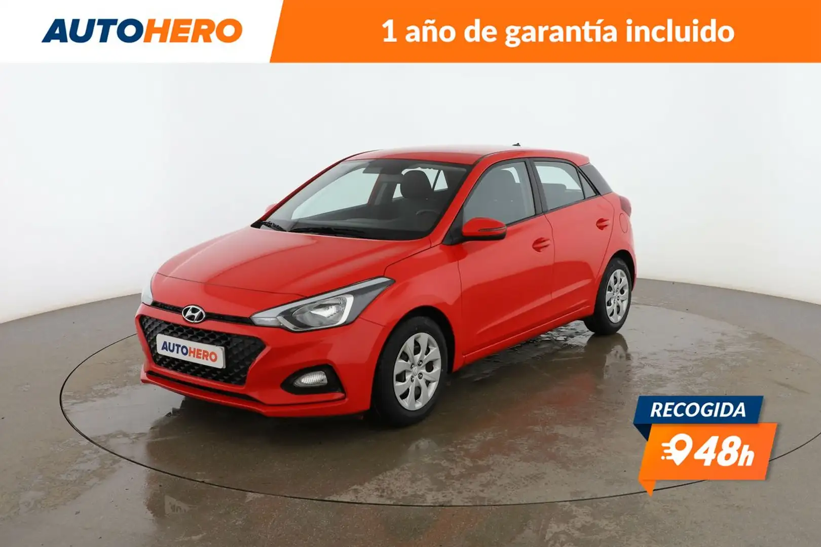 Hyundai i20 1.2 MPI Essence LE Rojo - 1