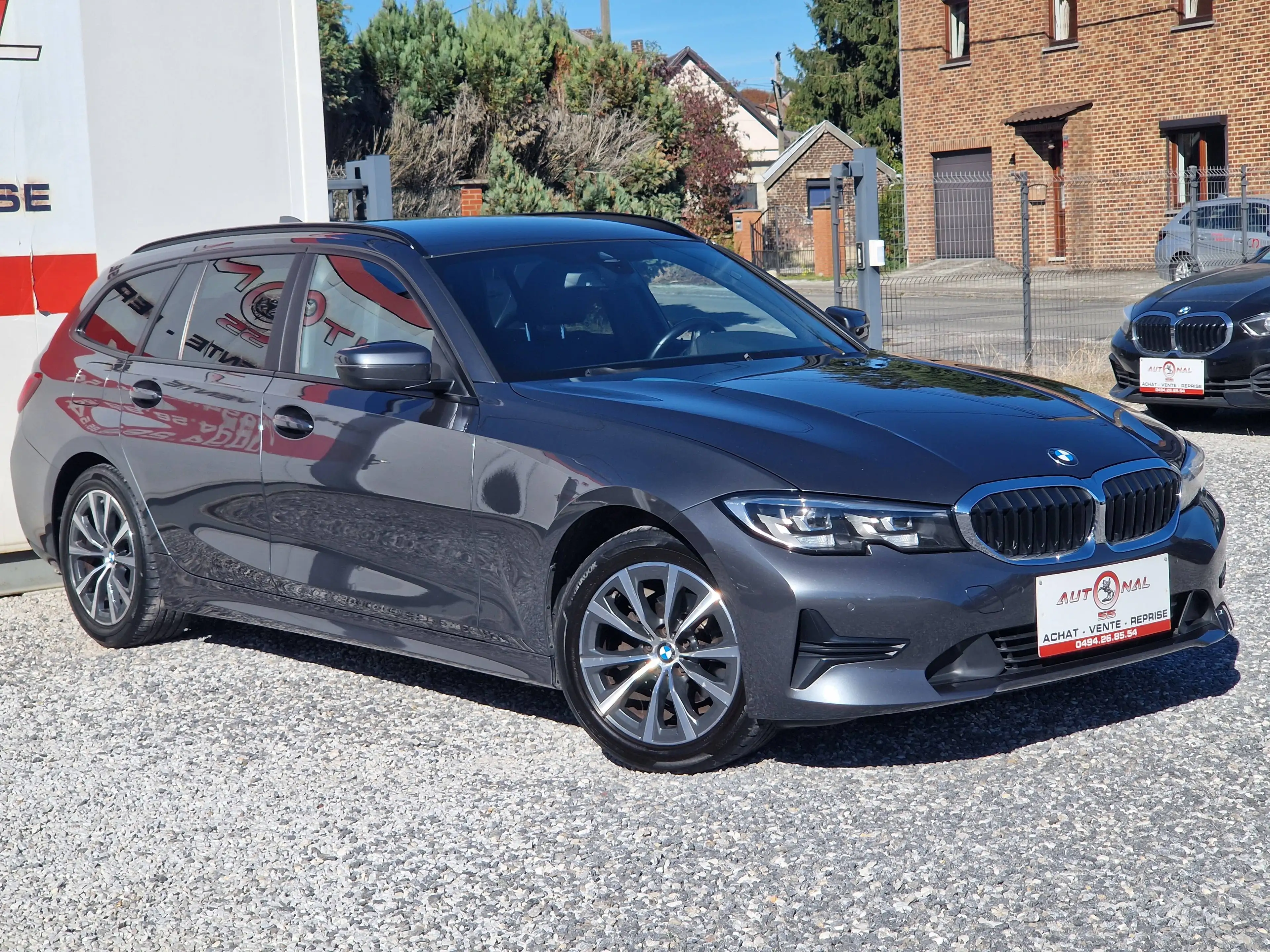 BMW 316 D Touring 122CH*1°PROPRIO*CARNET*XENON*GPS*COCKPIT*CUIR*CARPLAY — photo 15