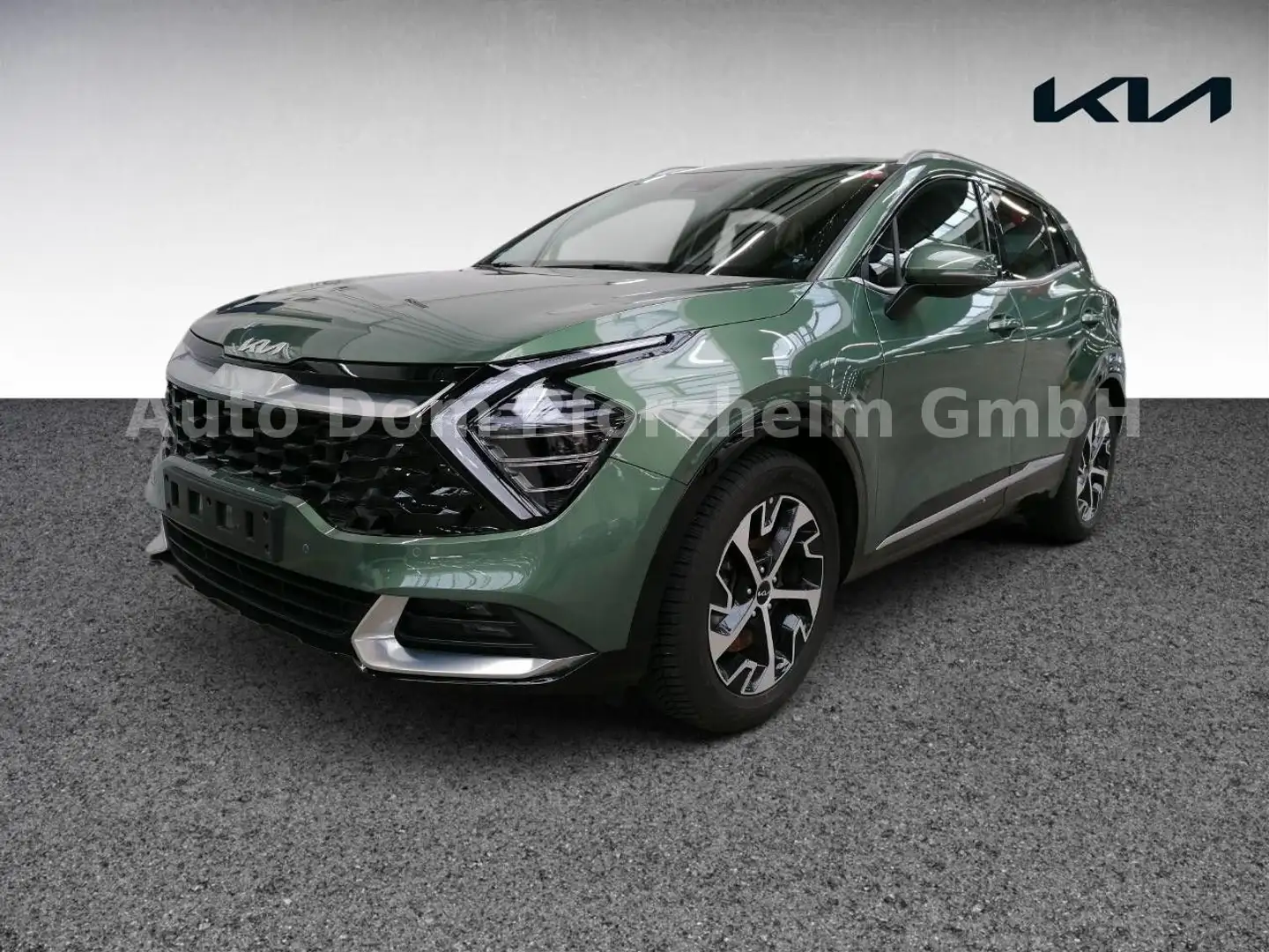 Kia Sportage 1,6T 48V DCT Spirit /UVO/AWD Grün - 1
