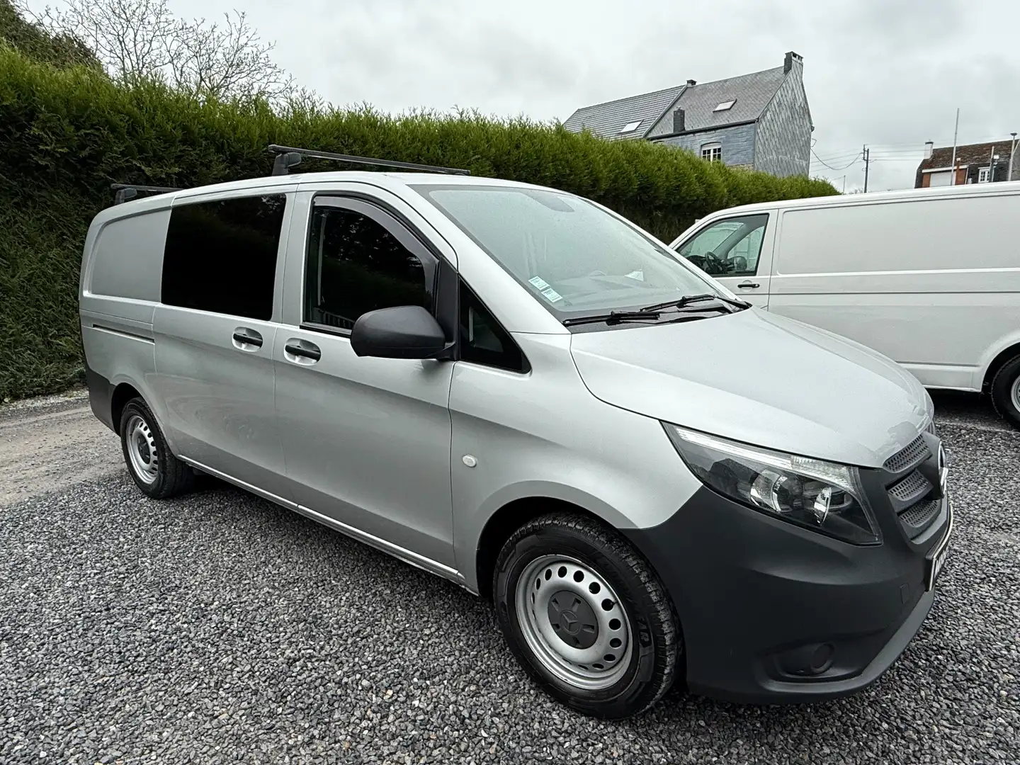 Mercedes-Benz Vito 114 CDi - DBLE CABINE - EURO 6 b - TVA DEDUCTIBLE Grijs - 2