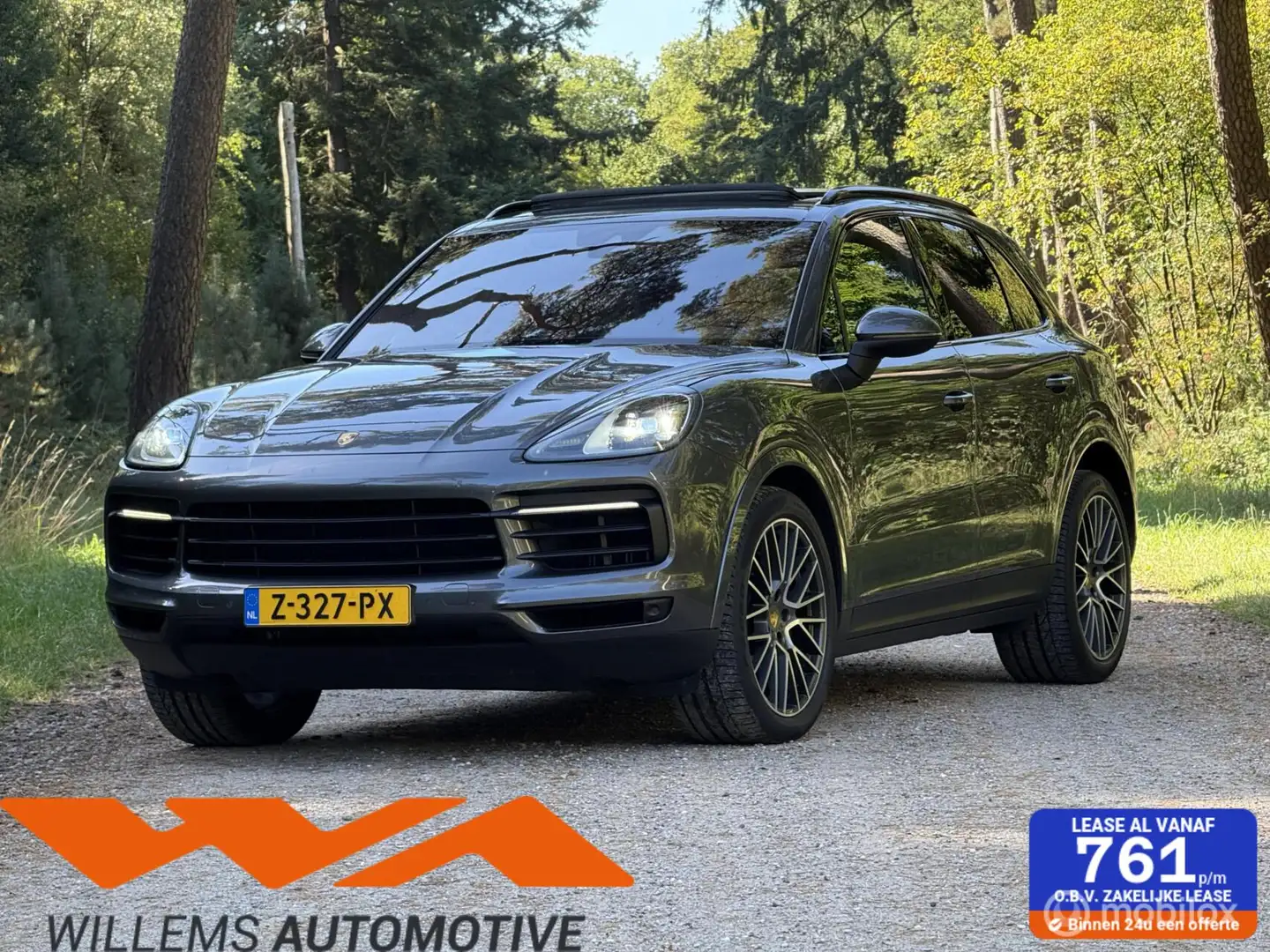 Porsche Cayenne 3.0 E-Hybrid 462 PK 21inch GTS-Look Panorama Gris - 1