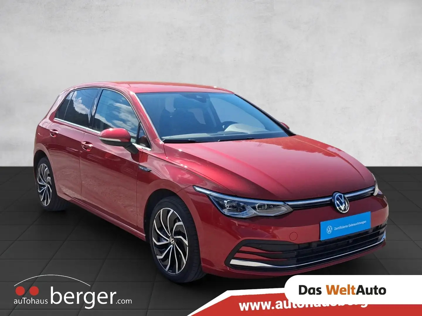 Volkswagen Golf Style TDI 4MOTION DSG Rot - 1