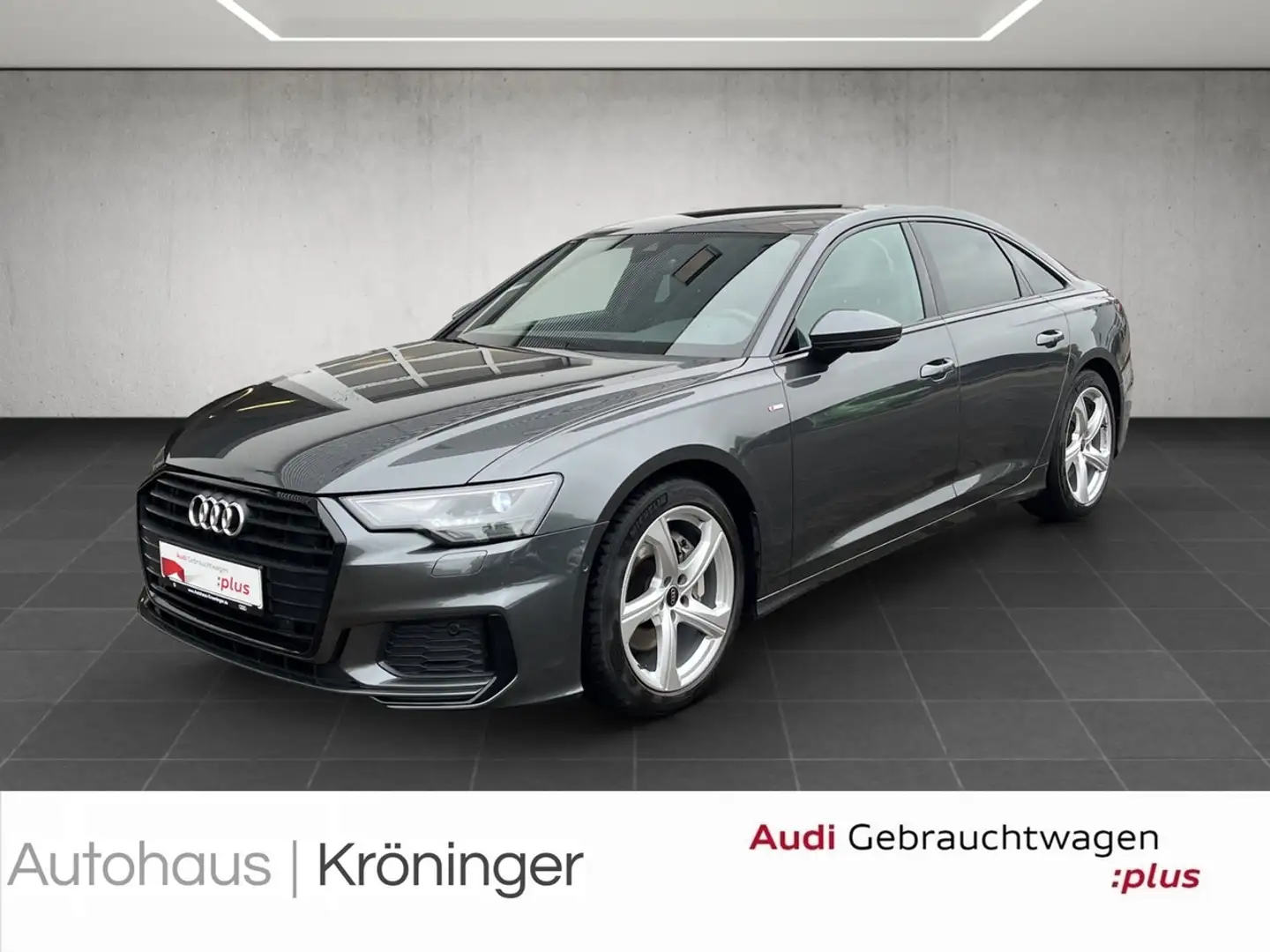 Audi A6 Limousine 45 TFSI Sline Stronic advanced Navi Grau - 1