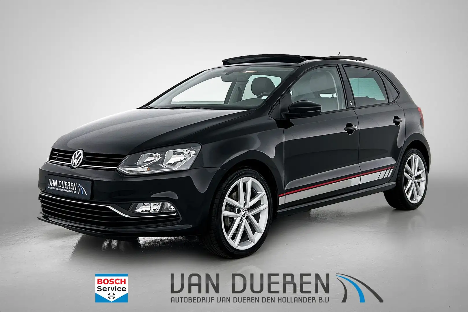 Volkswagen Polo 1.0 TSI Highline Beats Carplay, trekhaak Zwart - 1
