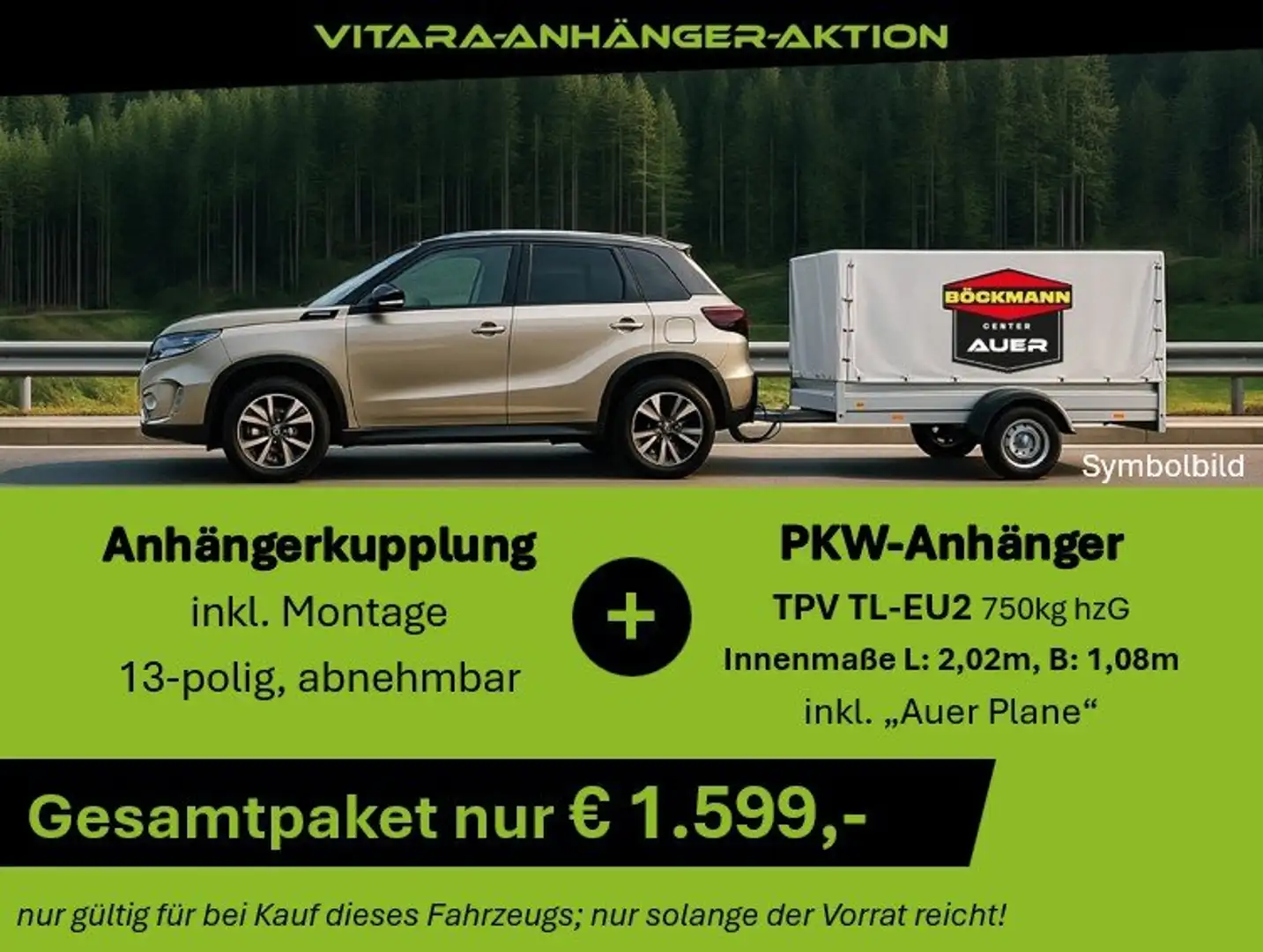 Suzuki Vitara 1,4 DITC Hybrid shine | ab 25.190,- Blau - 2
