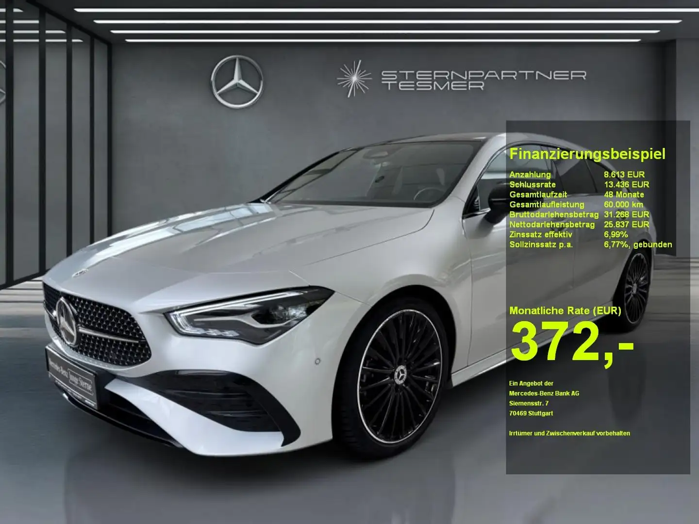 Mercedes-Benz CLA 200 CLA 200 d SB AMG, Night-P, Pano-D, Kamera, EasyP Silber - 1