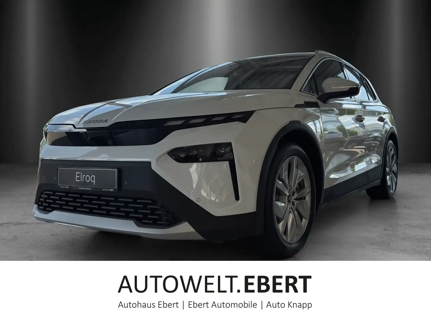 Skoda Elroq 85 Alpha 82 kWh 210 kW/LED/NAVI/360G/ACC Weiß - 1