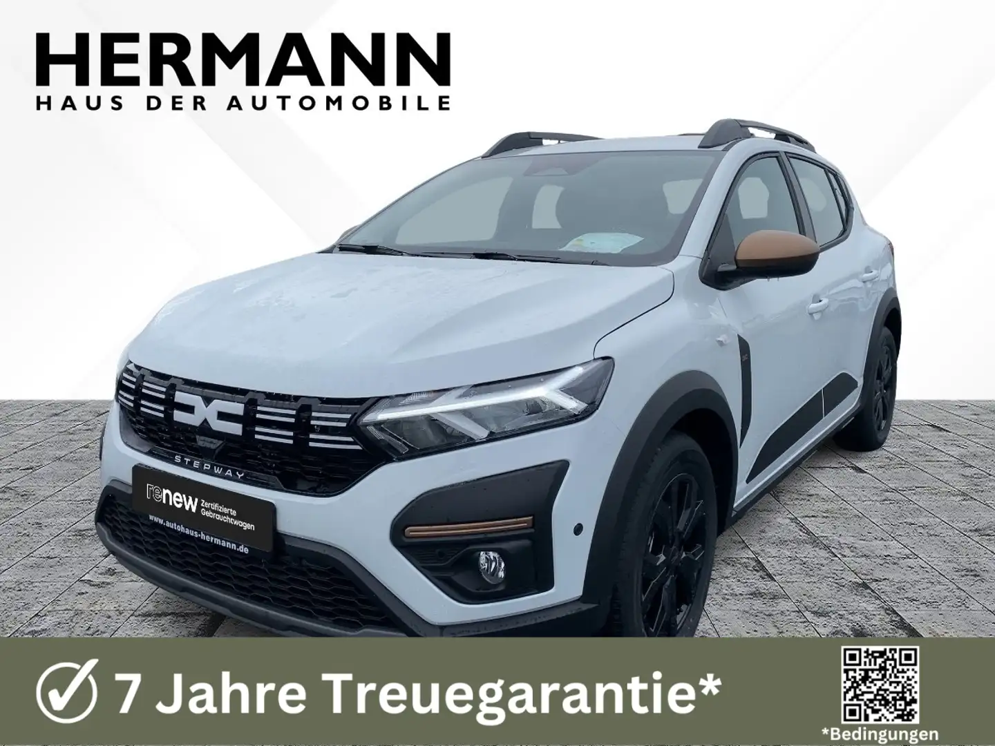 Dacia Sandero III 1.0 TCe 110 Stepway Extreme *LED*LM Wit - 1