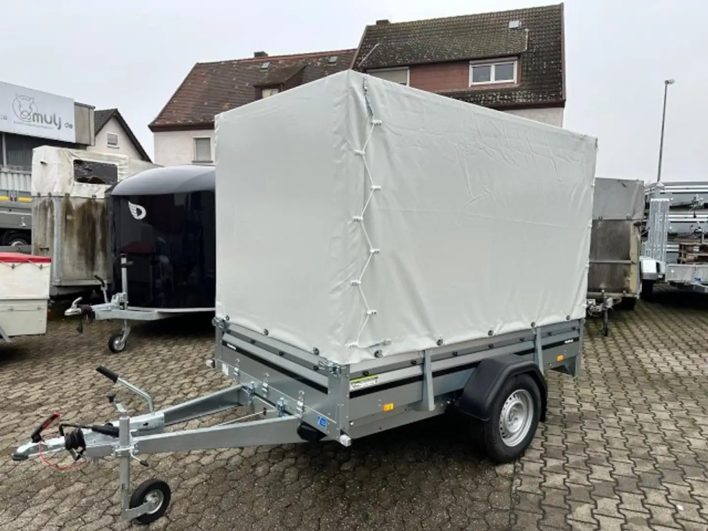 Brenderup 2260WSB1300 Stahl, 1,3 to. kippbar, mit Plane 180 - 1