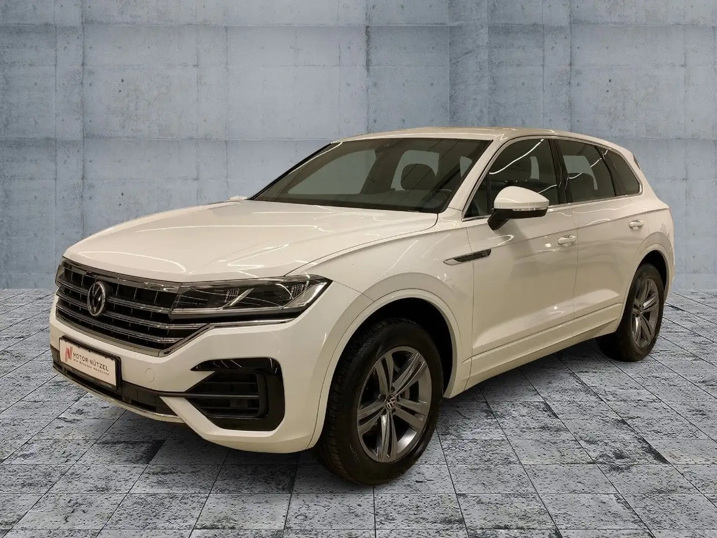 Volkswagen Touareg 3.0TDI 4M R-LINE LED+NAV+DAB+GRA+SHZ+PDC Weiß - 2