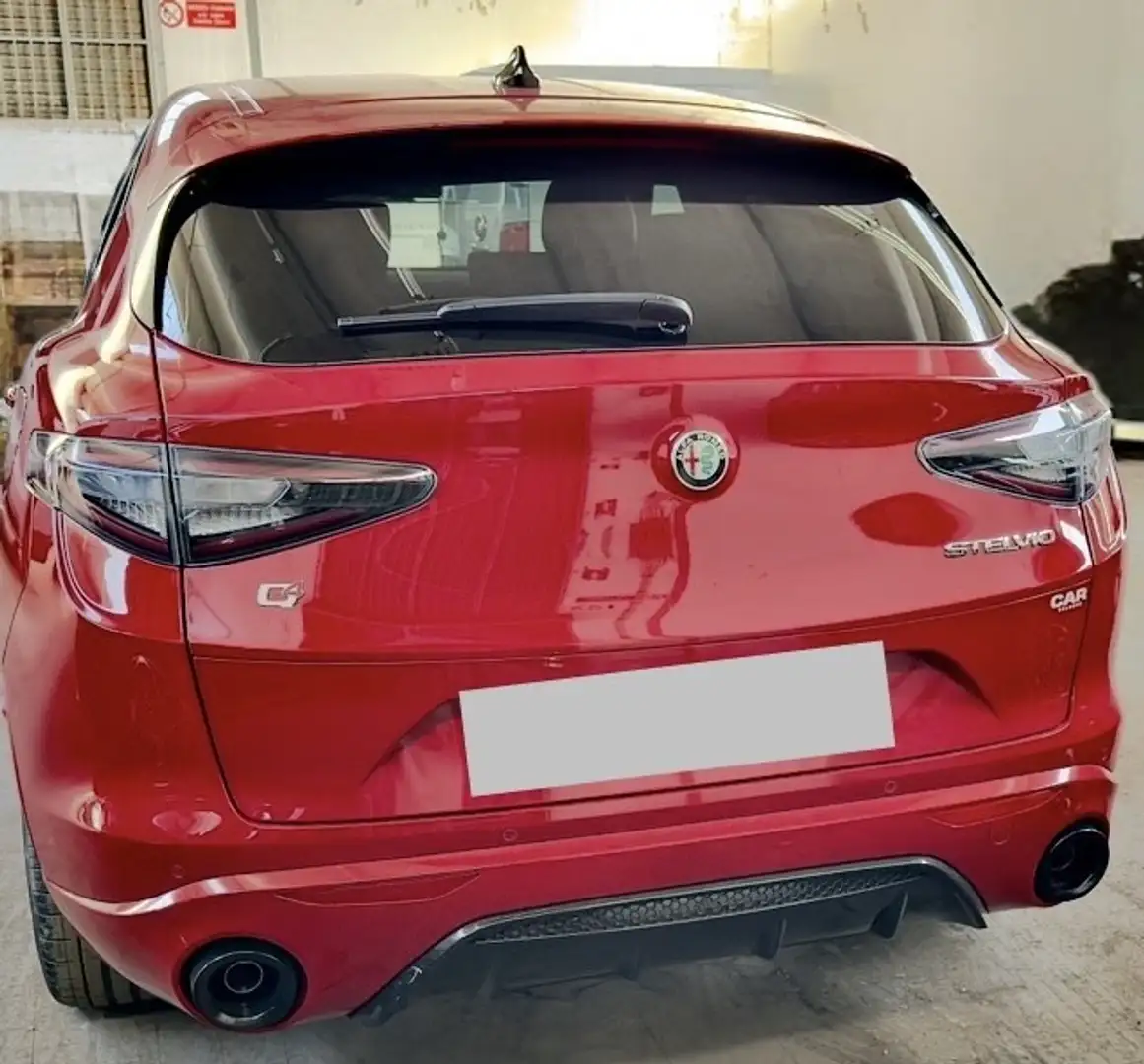 Alfa Romeo Stelvio 2.2 Tributo Italiano Q4 210cv auto Rojo - 1