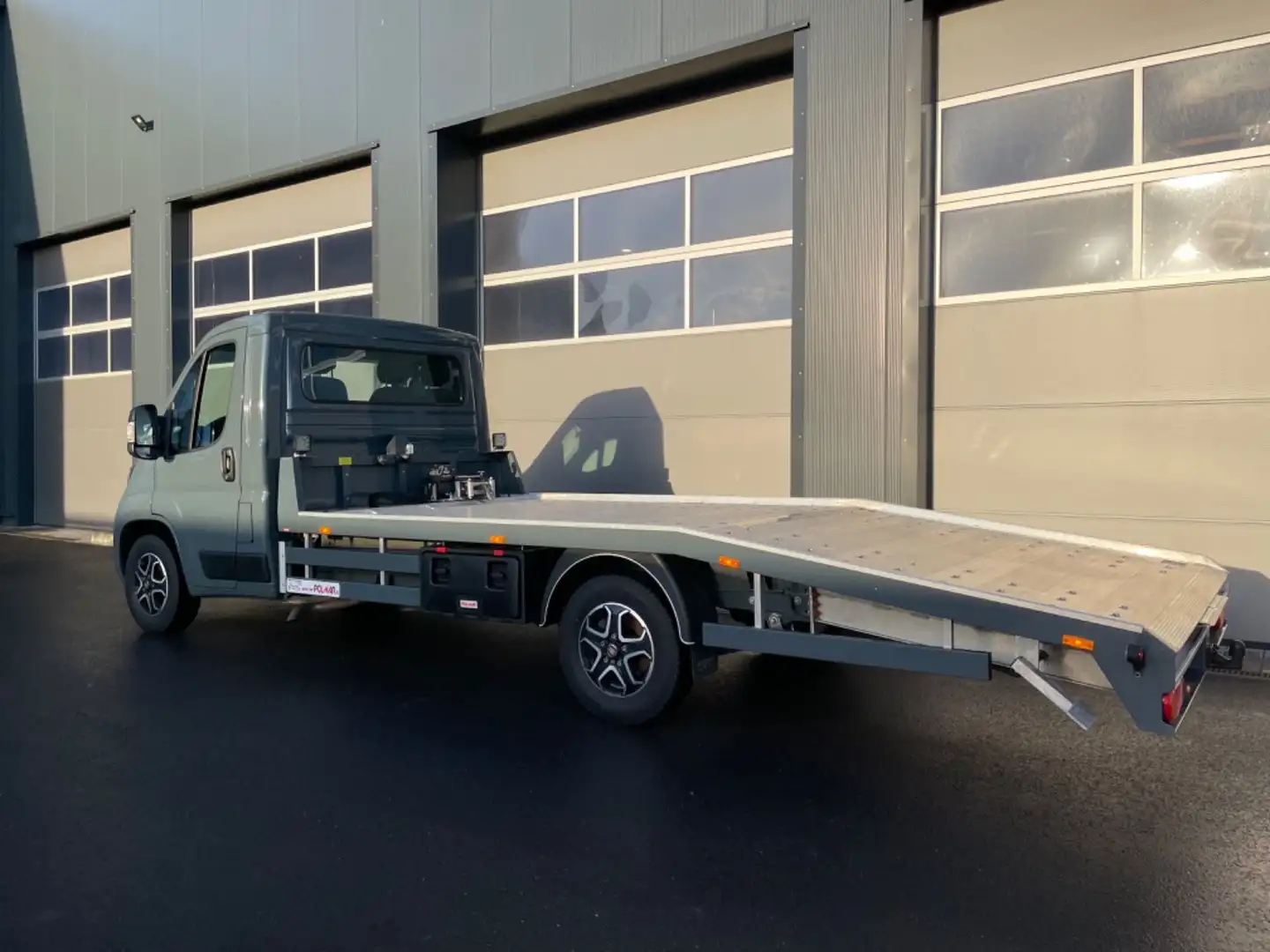 Fiat Polmar Ducato 2.2 Abschleppwagen,LED,Automatik Grau - 2
