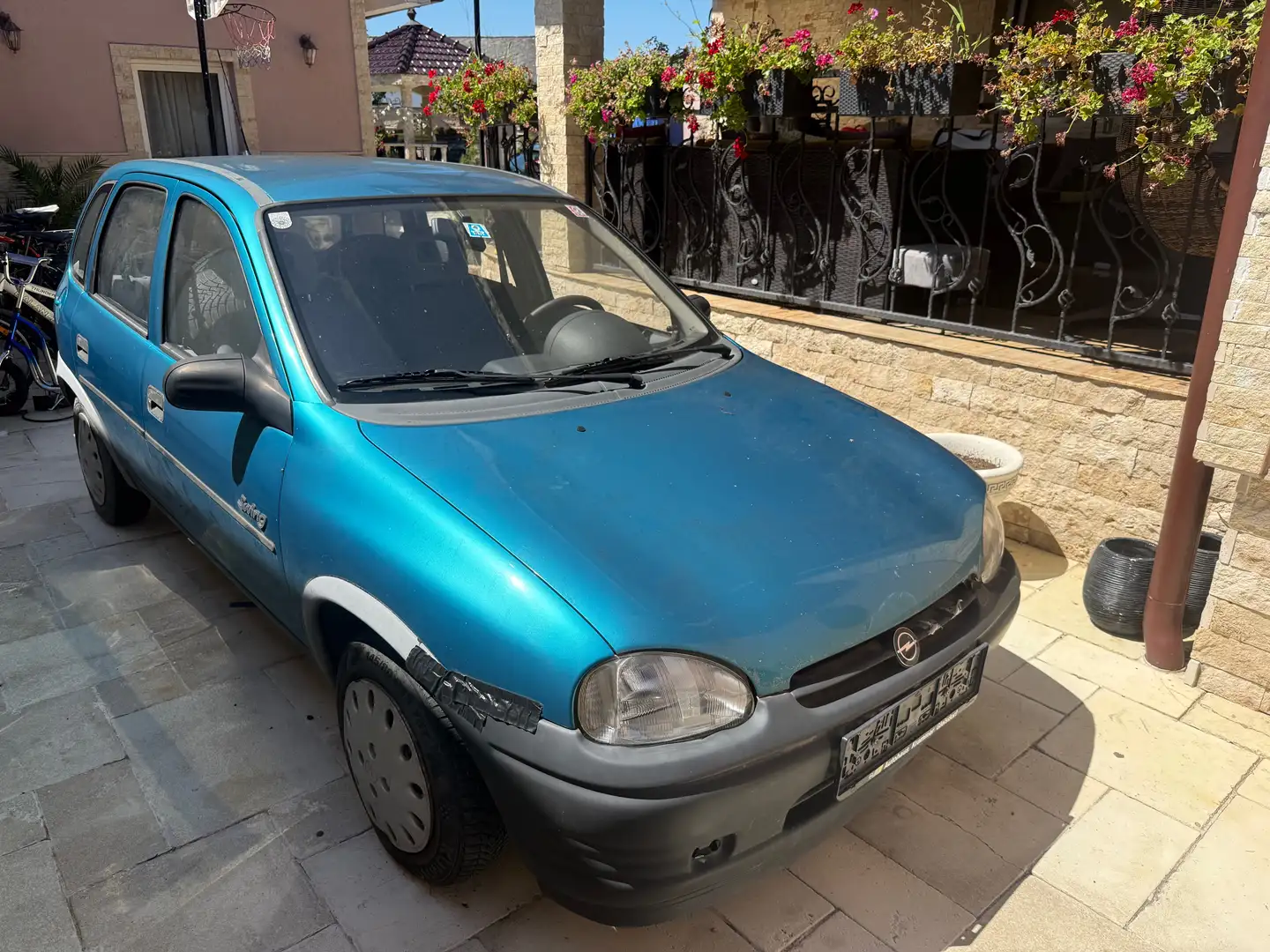 Opel Corsa B Swing 1,4 i. 1 Besitz Euro 2 Blau - 2