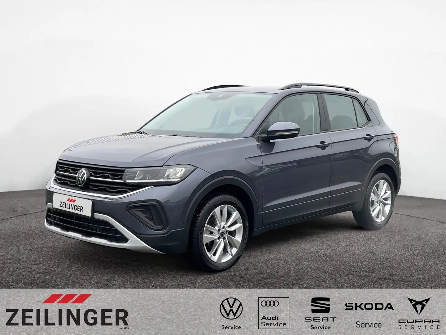 Volkswagen T-Cross Life TSI DSG|ACC|SITZHEIZUNG|17"|CLIMATR Grau - 1