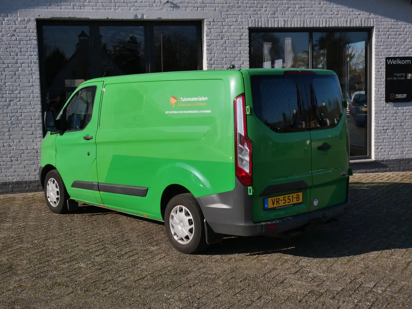 Ford Transit Custom 270 2.2 TDCI L1H1 Trend Airco Navi Pdc Marge Green - 2
