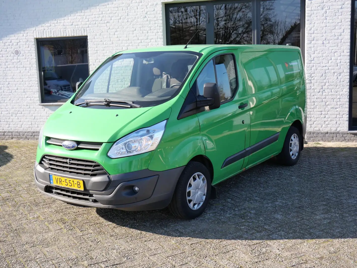 Ford Transit Custom 270 2.2 TDCI L1H1 Trend Airco Navi Pdc Marge Green - 1