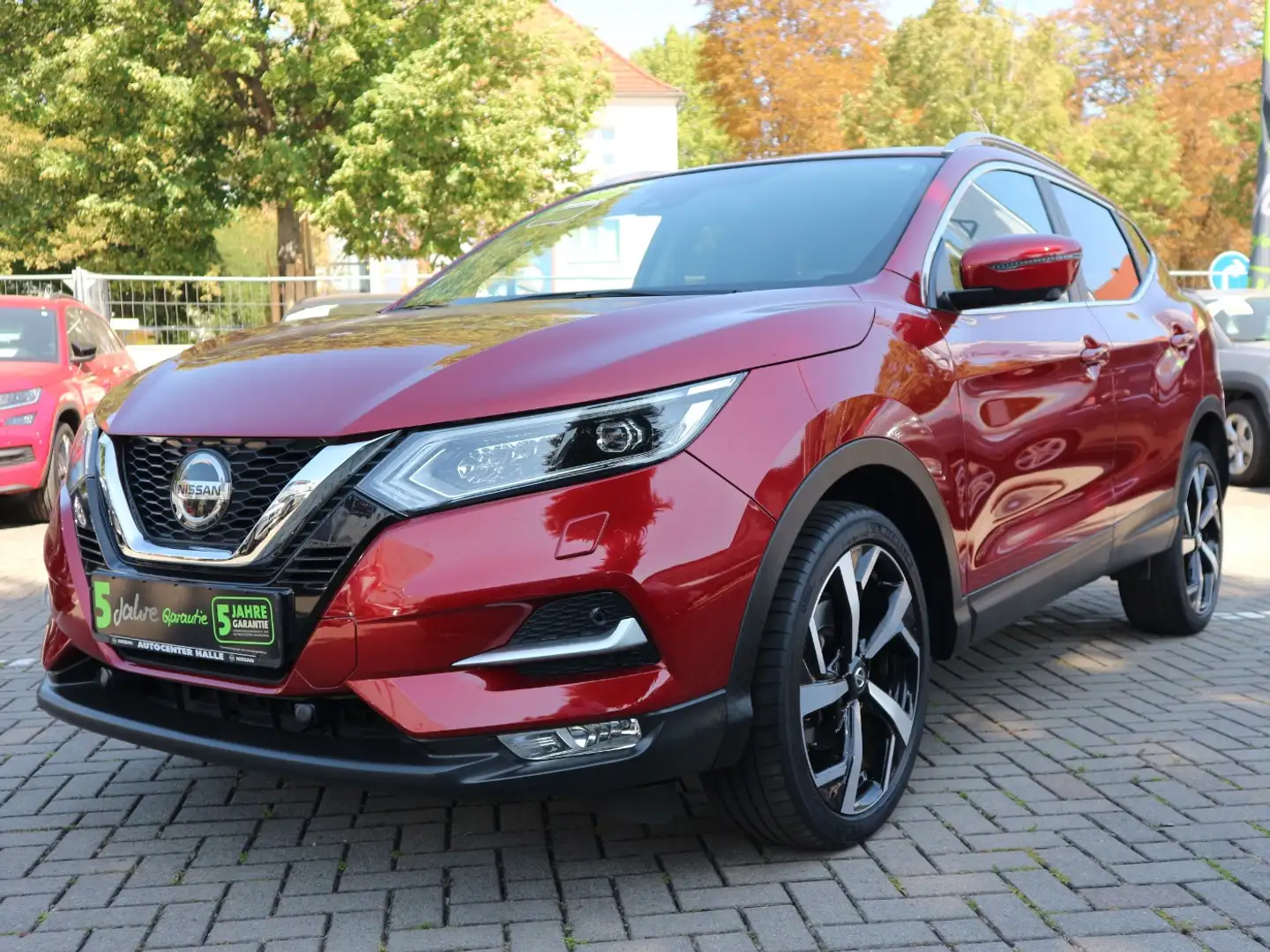 Nissan Qashqai 1.3 DIG-T Tekna 360° LED Navi Spurhalter Rouge - 2