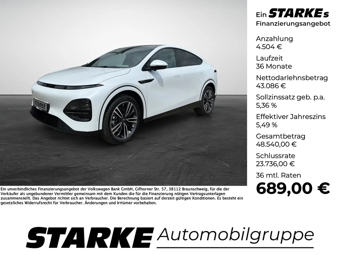 Xpeng G6 AWD Performance Blanc - 1