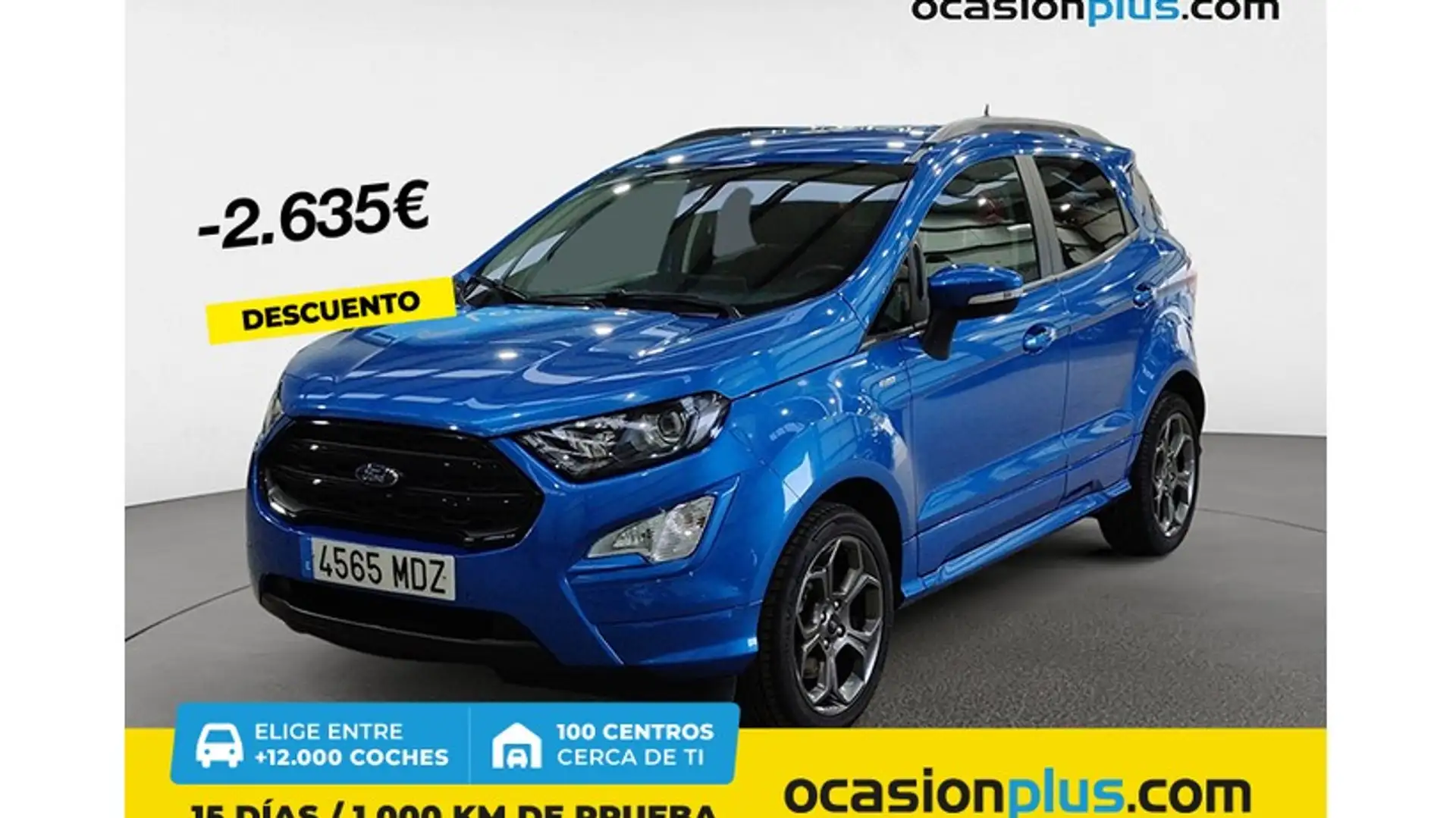 Ford EcoSport 1.0 EcoBoost ST Line 125 Azul - 1