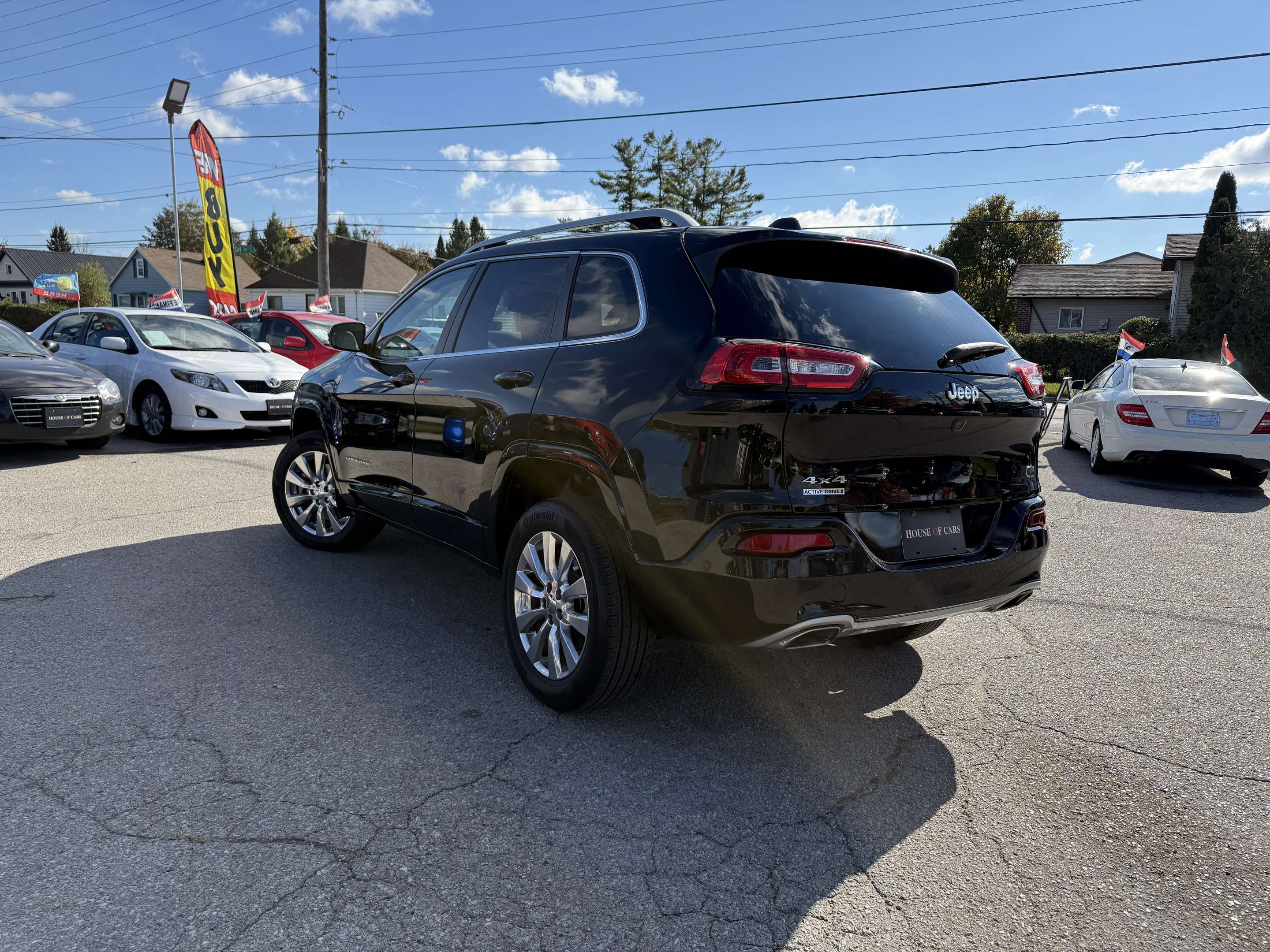 2017 Jeep Cherokee 30,505km-4WD Overland-leather-panroof-fully loaded alt 5