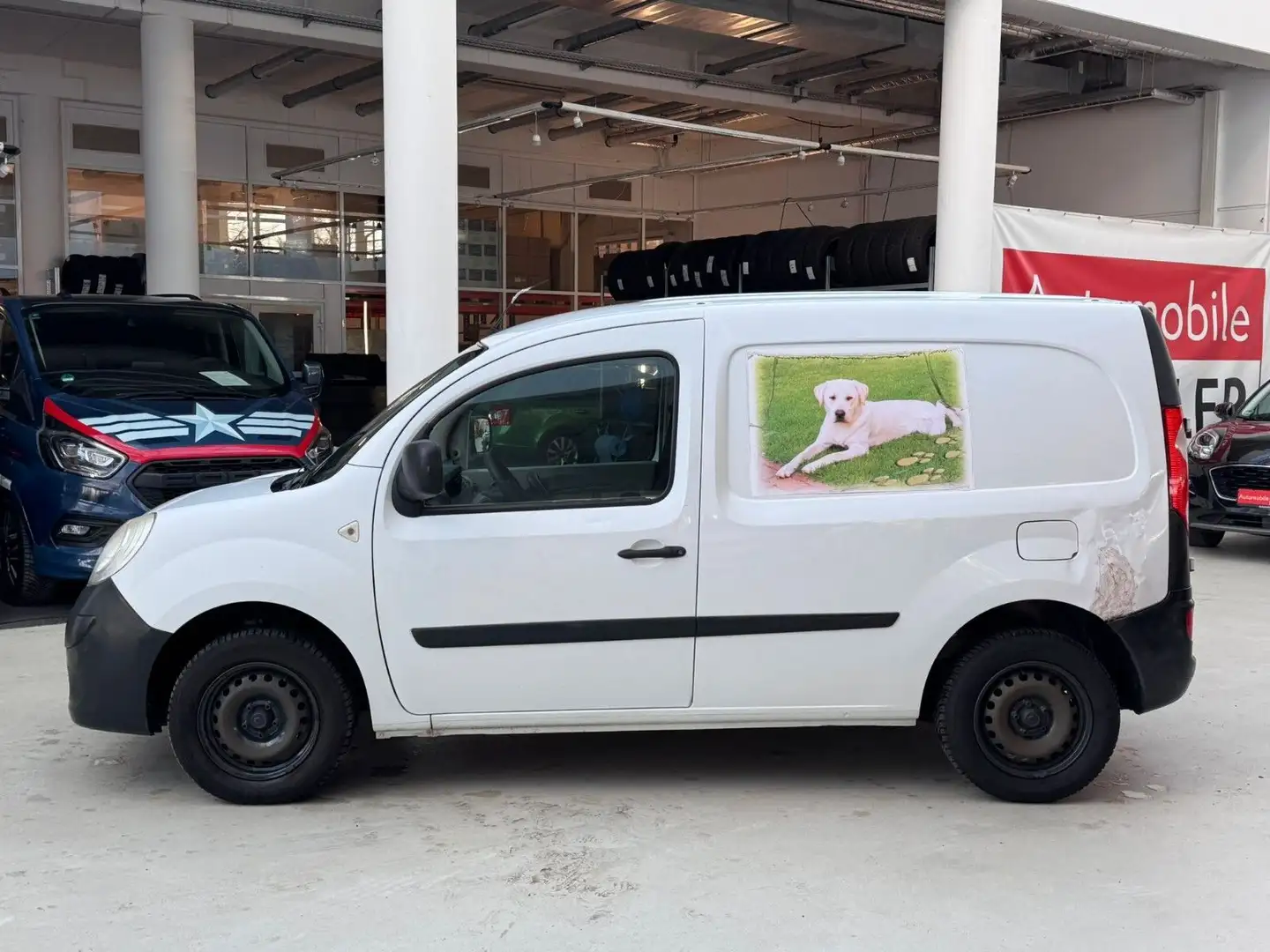 Renault Kangoo Rapid Extra AHK+Klima Weiß - 2