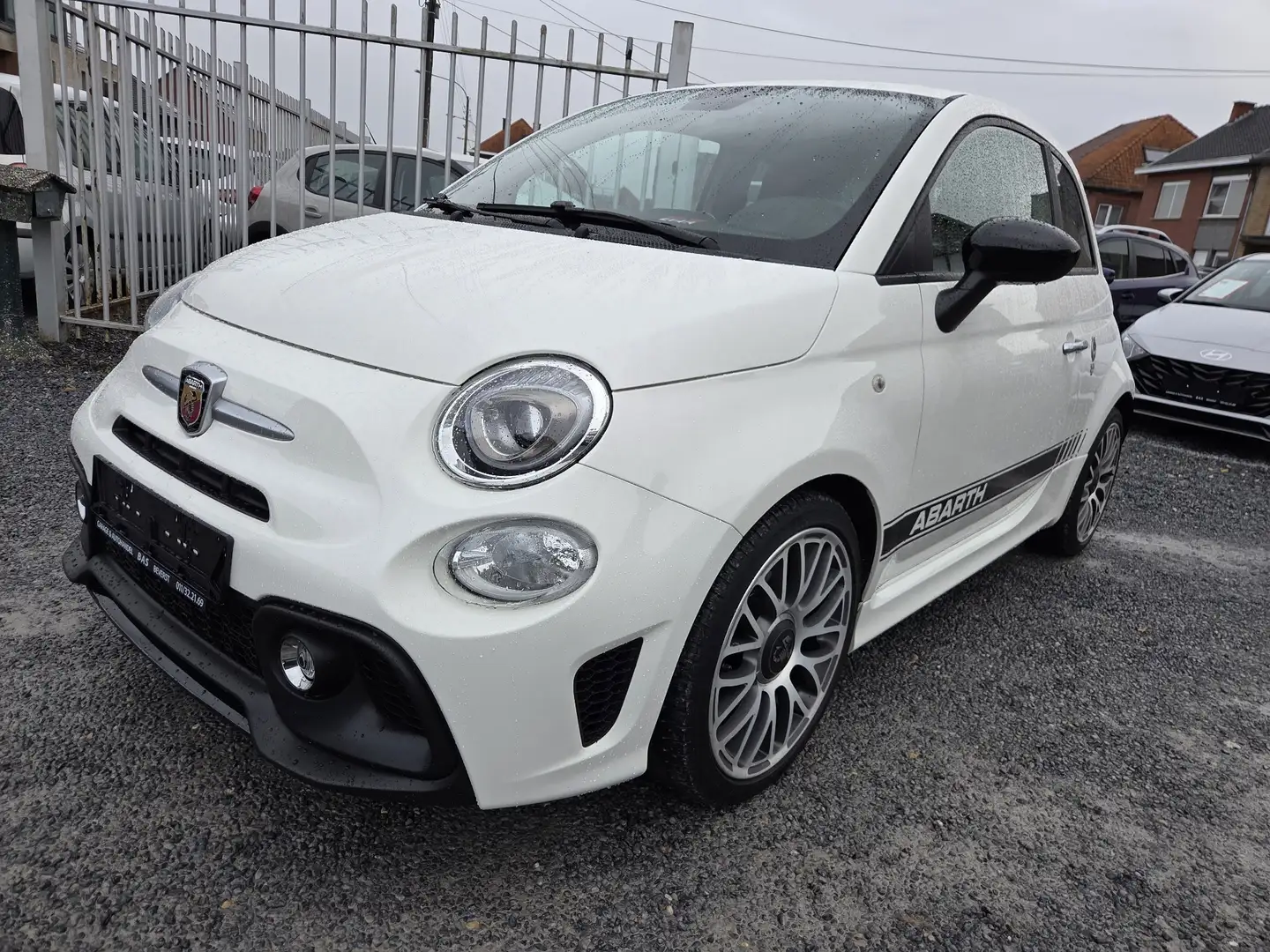 Fiat 500 Abarth 1.4i☆595 TURISMO☆1JOMNIGARANT☆NAV☆DAB☆LEDER☆SPORT Biały - 1