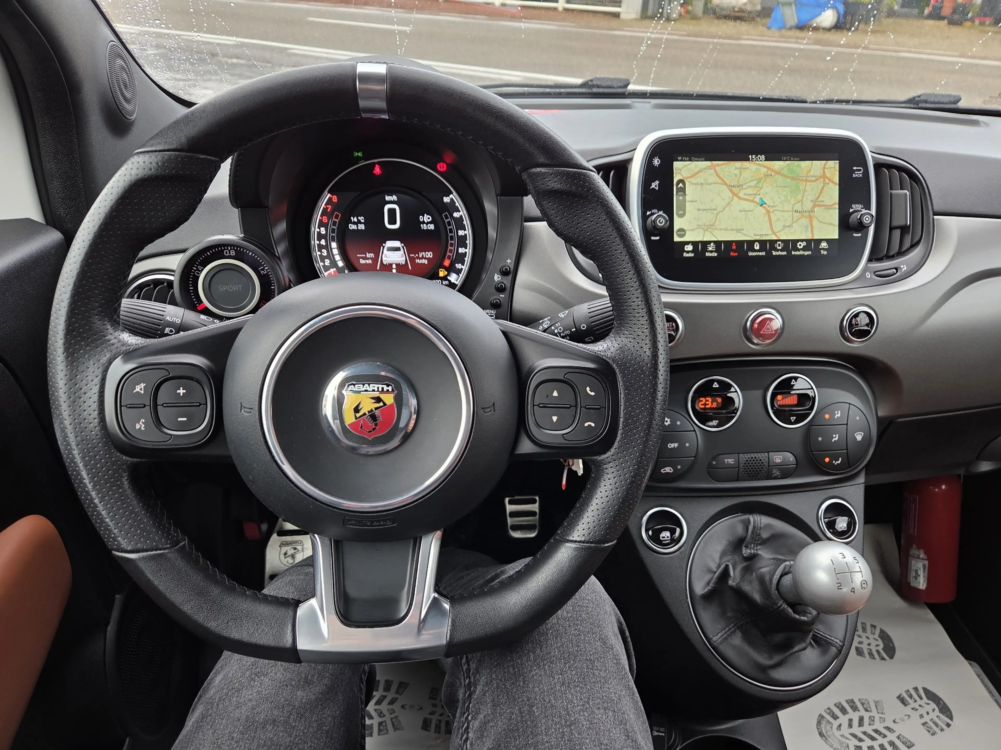 Fiat 500 Abarth 1.4i☆595 TURISMO☆1JOMNIGARANT☆NAV☆DAB☆LEDER☆SPORT — photo 14