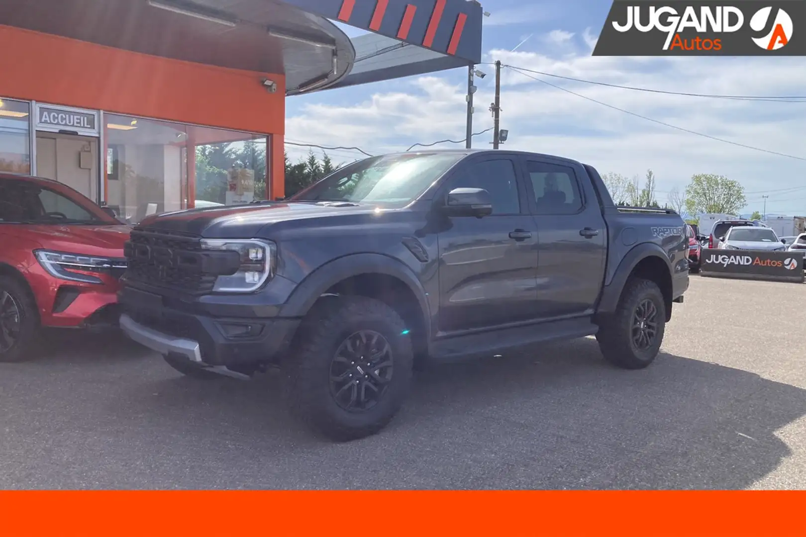 Ford Ranger RAPTOR 2.0 210 E-AWD BVA10 Gris - 1