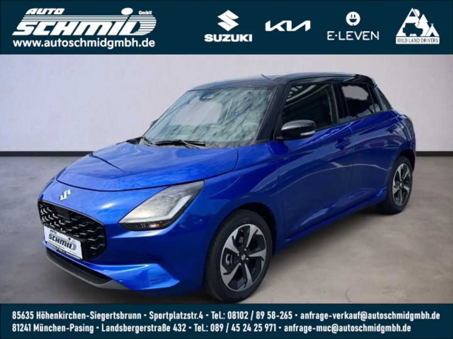Suzuki Swift SWIFT COMFORT+ CVT HYBRID Stříbrná - 1