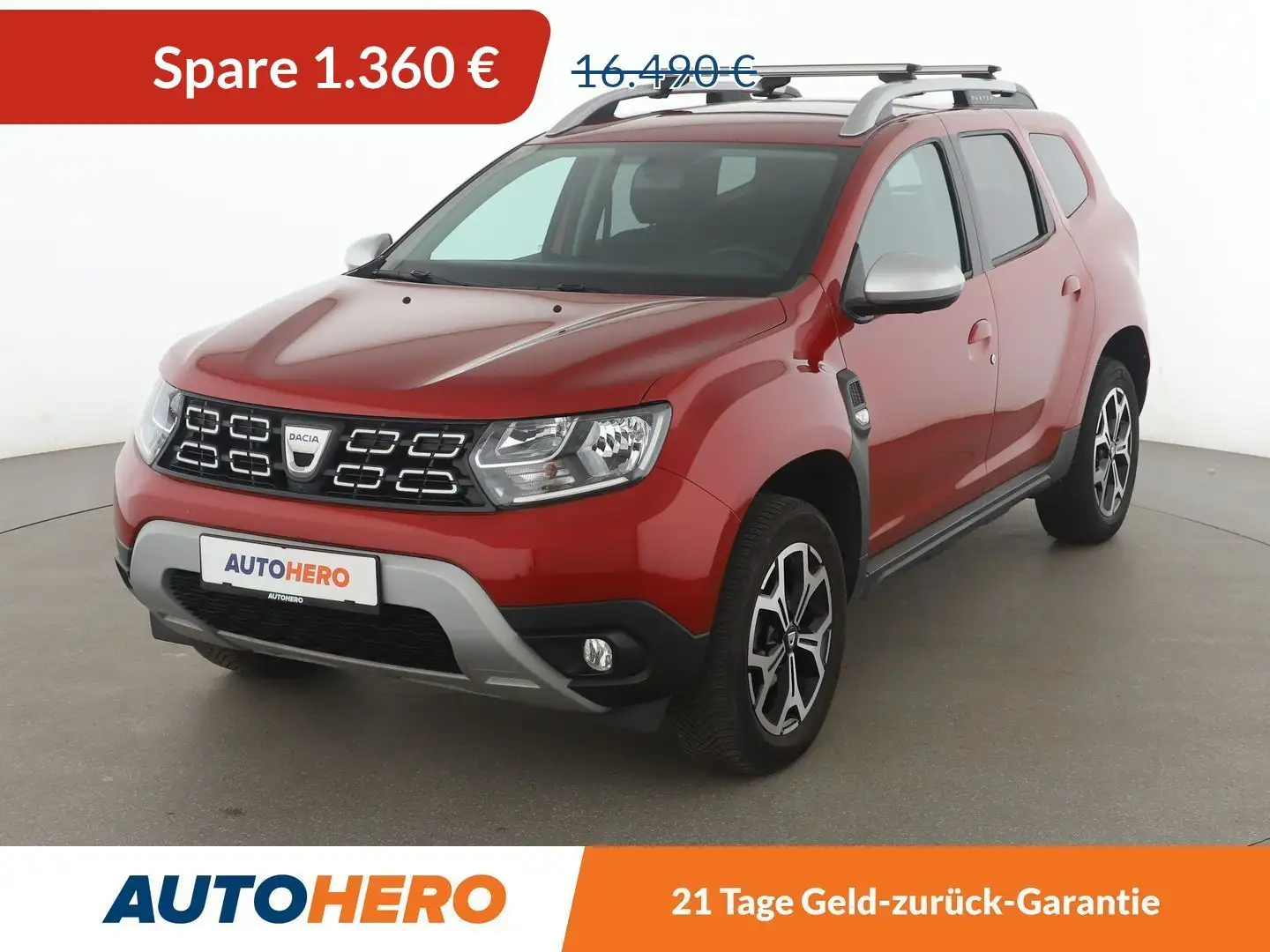 Dacia Duster 1.3 TCe Anniversary*NAVI*360°*AHK*PDC*SHZ*TEMPO* Rot - 1