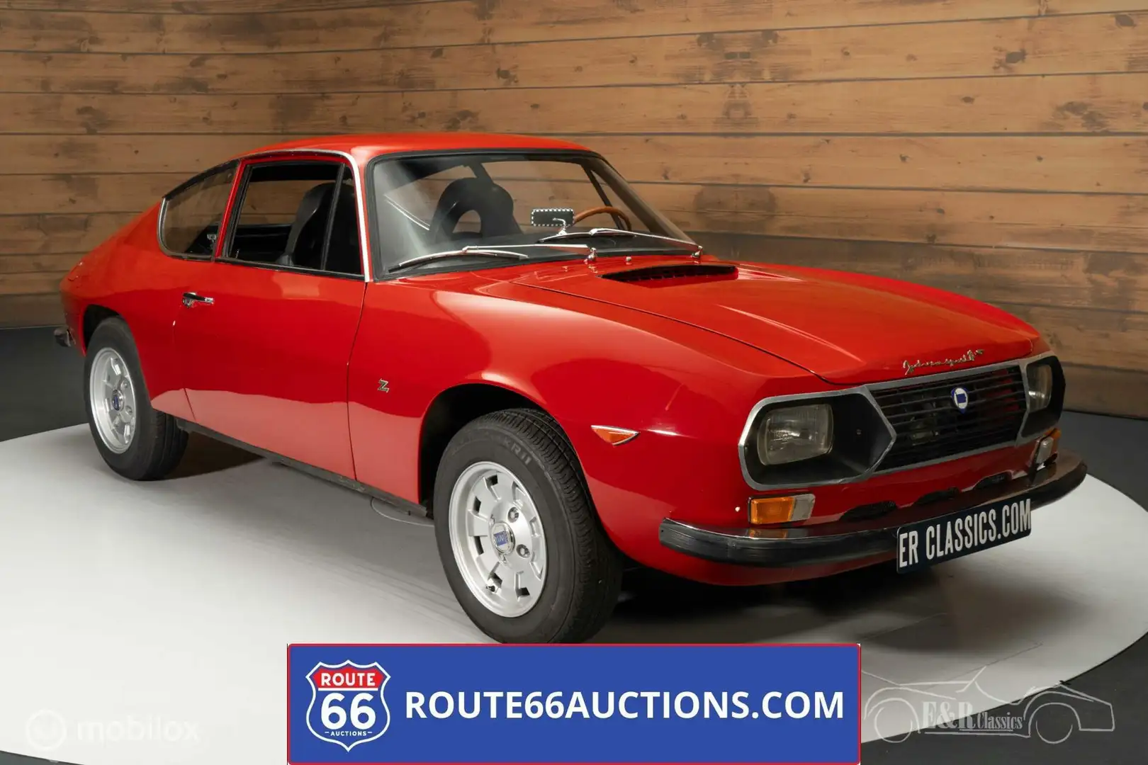 Lancia Fulvia Sport Zagato 1972 | Route 66 Auctions Rood - 1