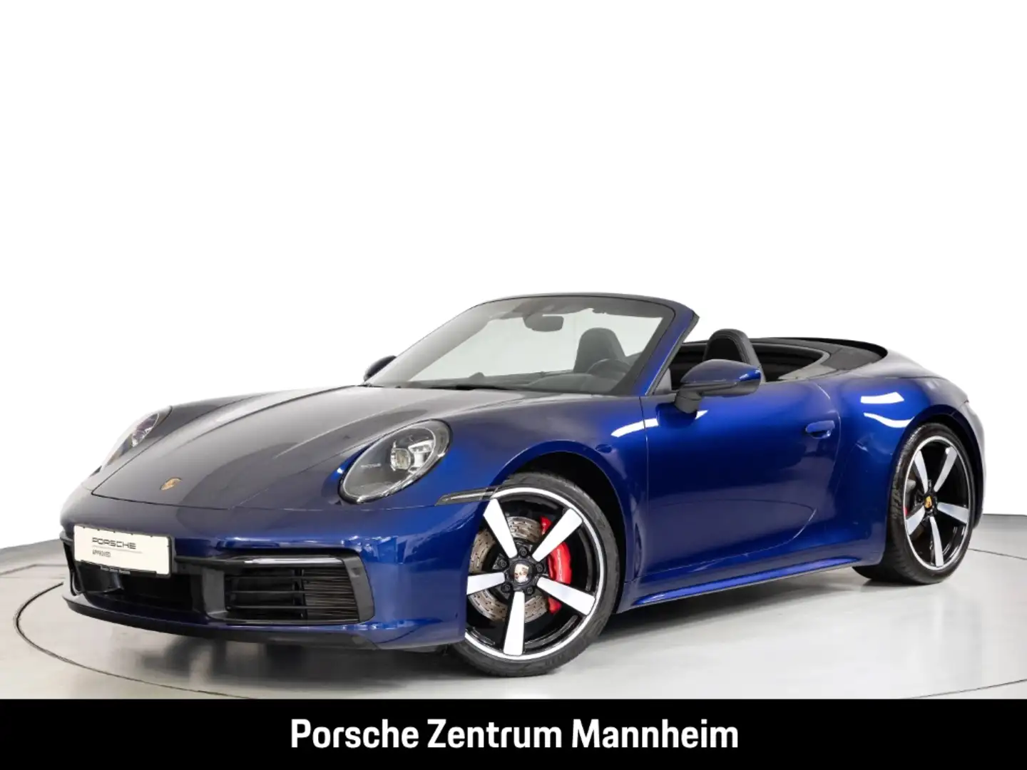 Porsche 992 911 Carrera S Cabrio Sportabgas Chrono Matrix Blau - 1