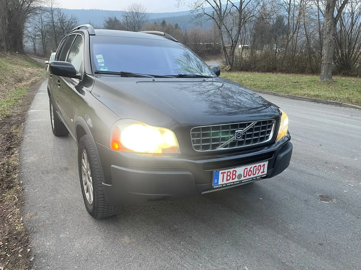 Volvo XC90 D5  7 Sitz Automatik Allrad AHK TÜV Neu Fekete - 2