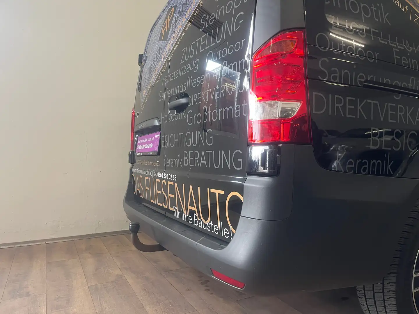 Mercedes-Benz Vito CDI RWD lang *MWST ausweisbar* Schwarz - 2