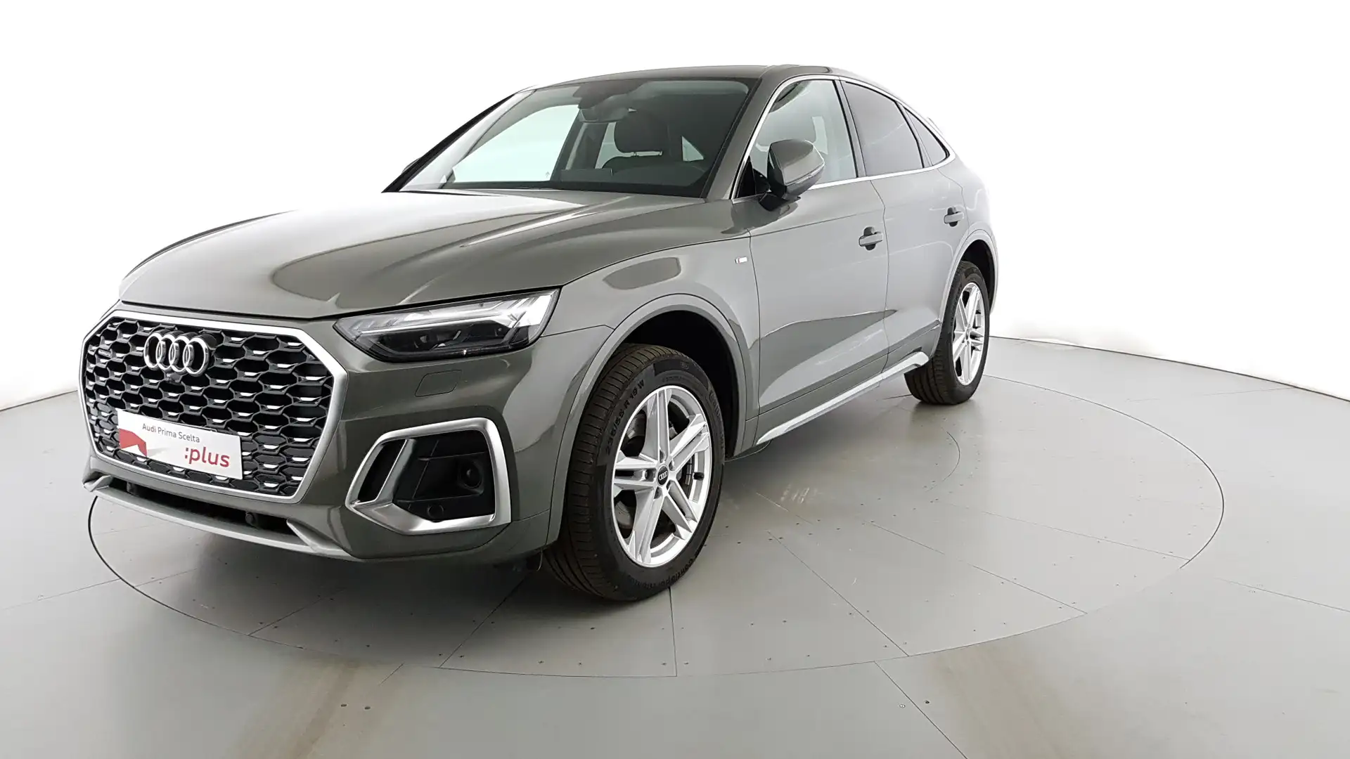 Audi Q5 Sportback 40 2.0 tdi mhev 12V S line quattro s-tro Grau - 1