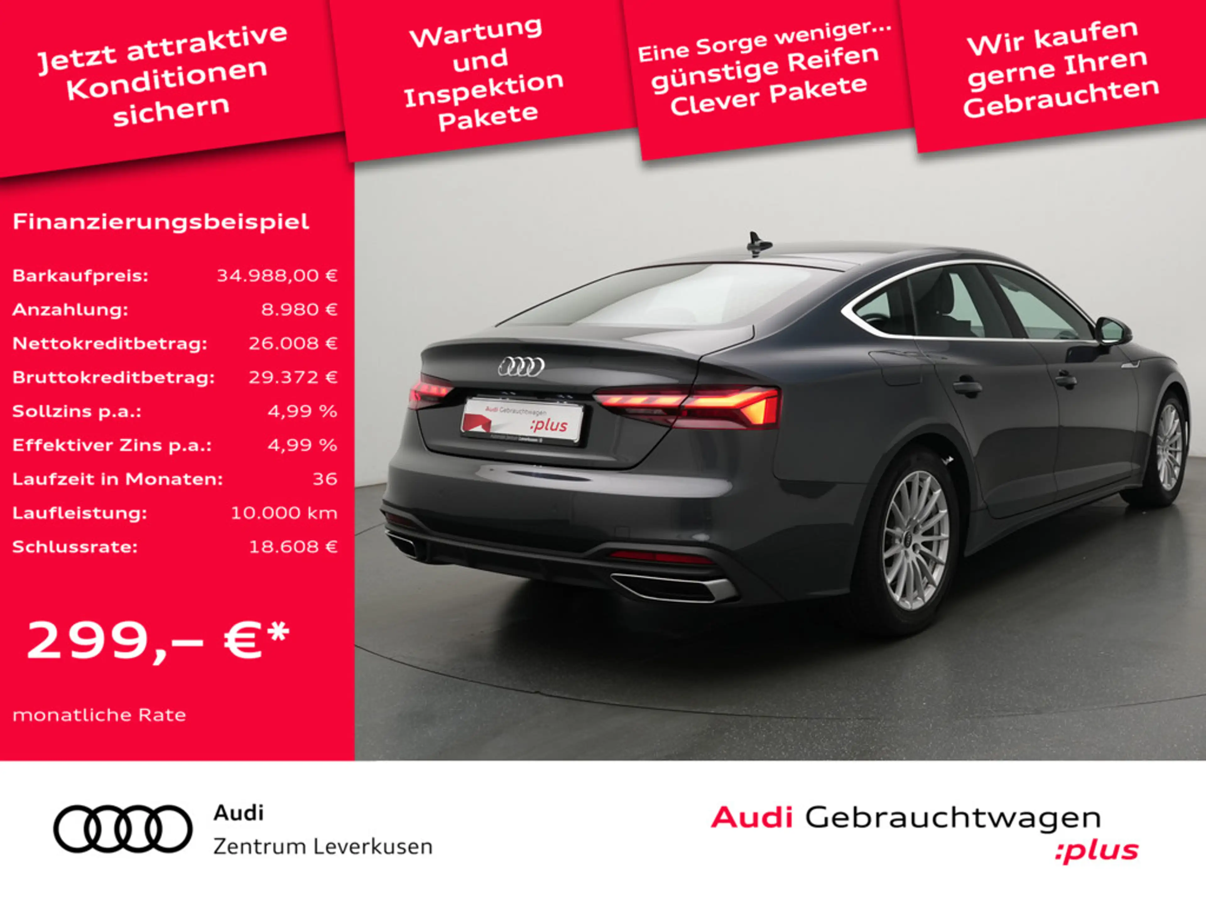 Audi A5 Sportback S line PANO KAM ACC NAVI SHZ LED — photo 2