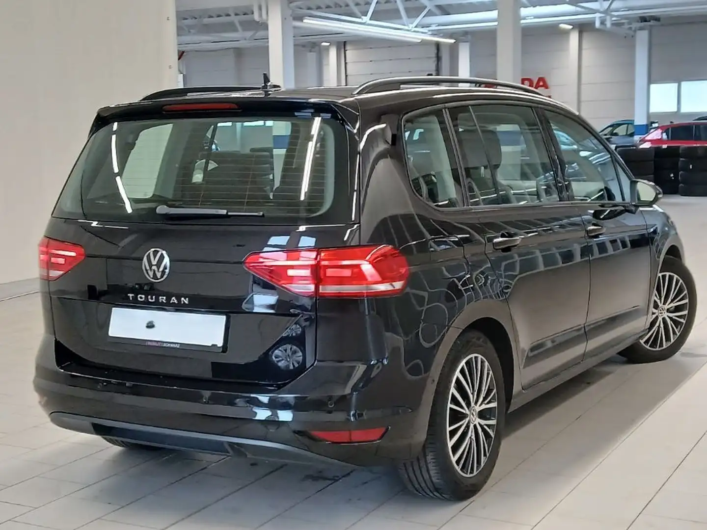 Volkswagen Touran Comfortline AHK/MASSAGE/NAVI/7SITZE/LED Schwarz - 2