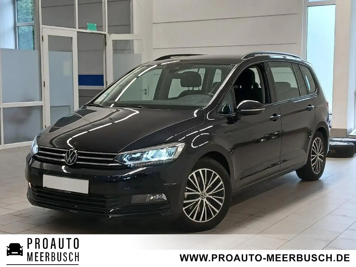 Volkswagen Touran Comfortline AHK/MASSAGE/NAVI/7SITZE/LED Schwarz - 1