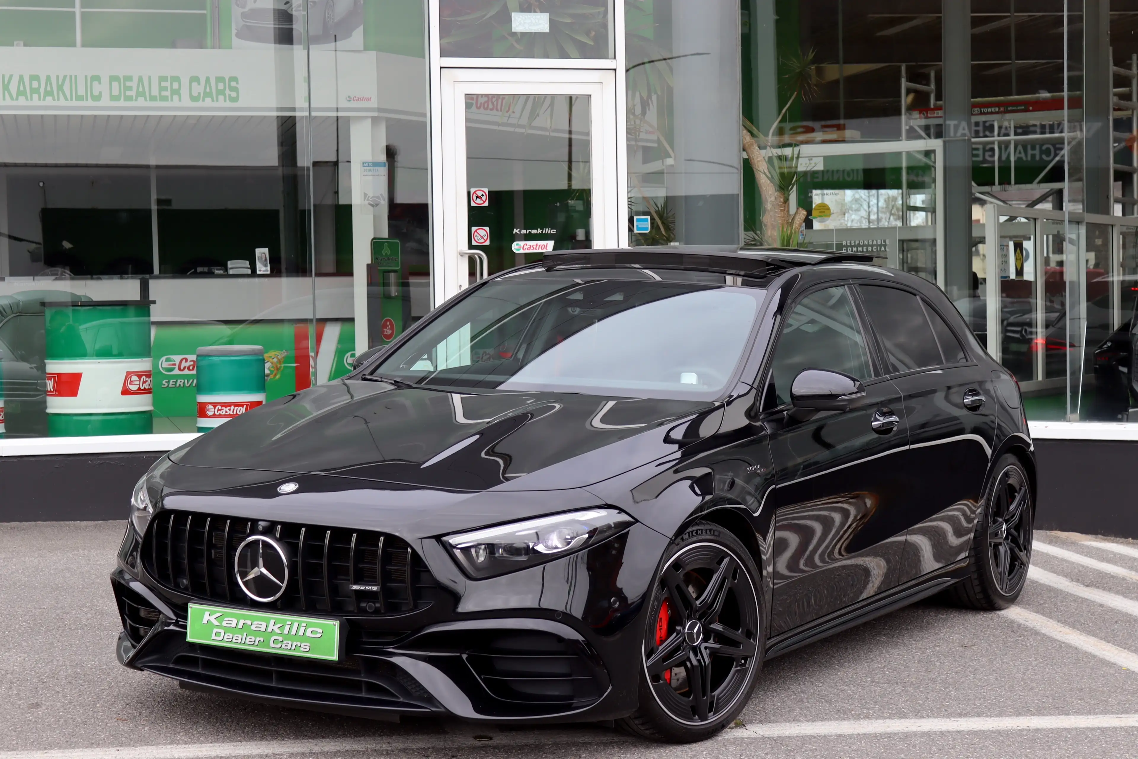 Mercedes-Benz A 45 AMG S 421CV 4MATIC+ PANO HEADUP BURMESTER LAZER BLACK — photo 6