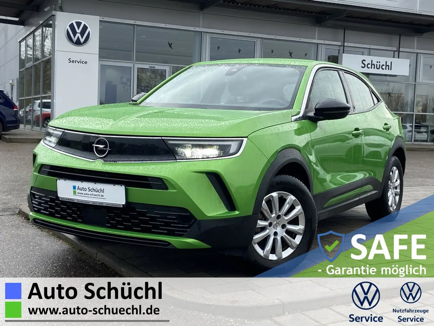 Opel Mokka-E 3-PHASIG+CCS+LED+ACC Grün - 1