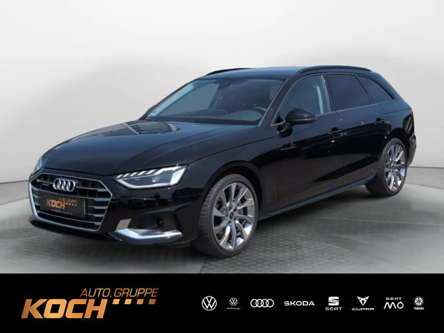 Audi A4 40 TFSI q. S-Tronic advanced, LED, AHK, Negro - 1
