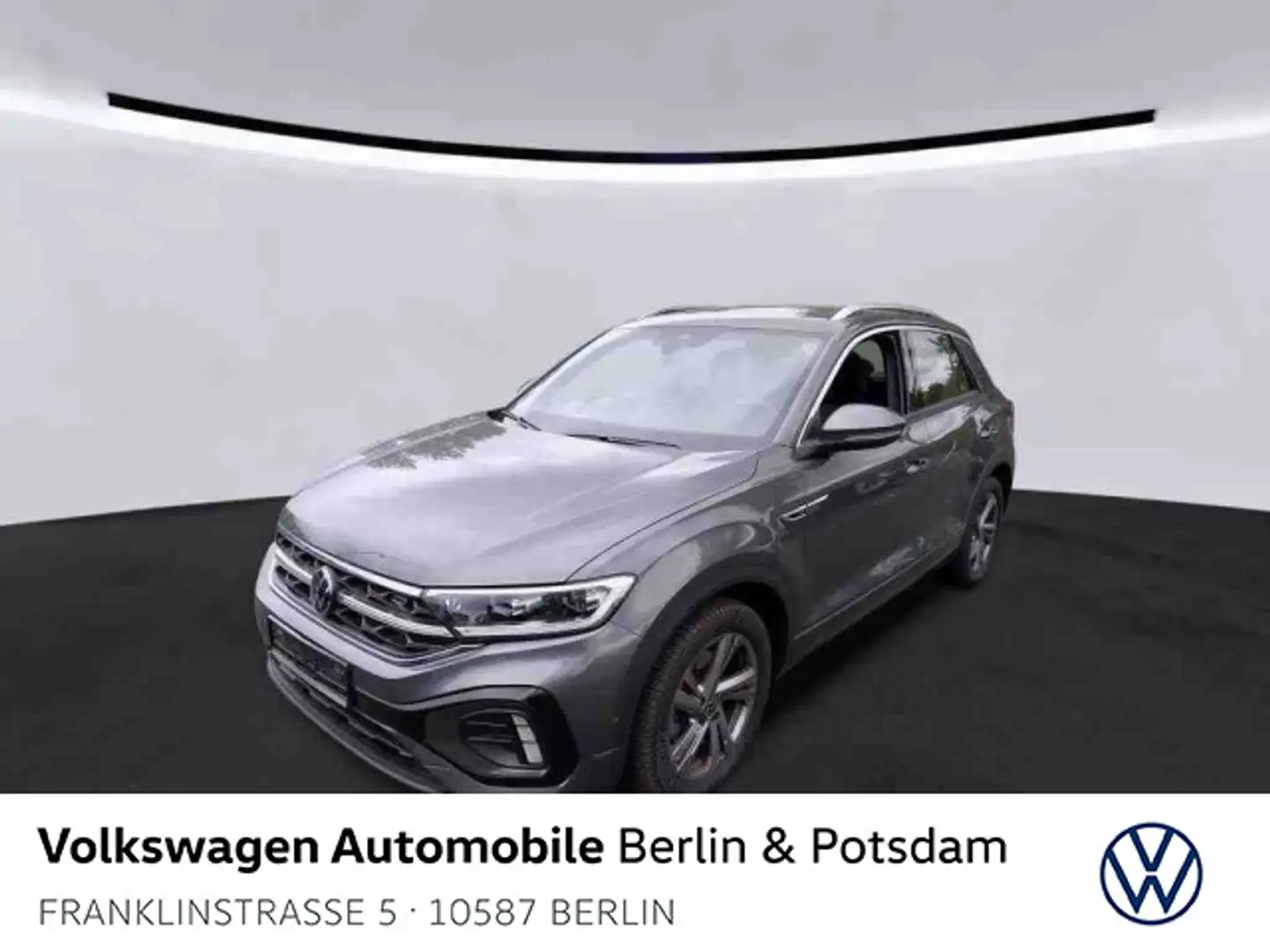 Volkswagen T-Roc 2.0 TSI 4M R-Line Standhzg. P-Dach Kamera Grau - 1