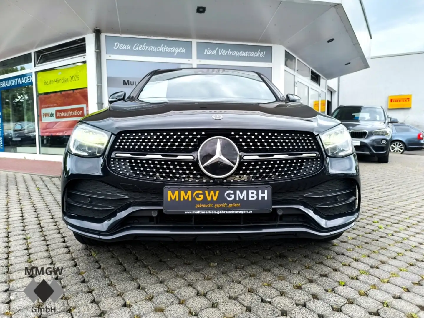 Mercedes-Benz GLC 400 Coupe d 4Matic AMG Line HUD/AHK/Soundsyst Noir - 2