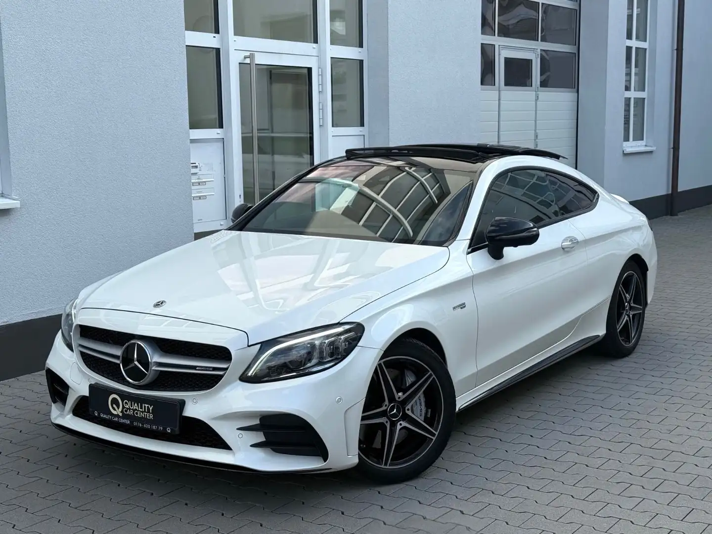 Mercedes-Benz C 43 AMG C43 AMG 4Matic Coupe*PANO*MEMO*DISTR+*360°*SOUND Blanco - 2
