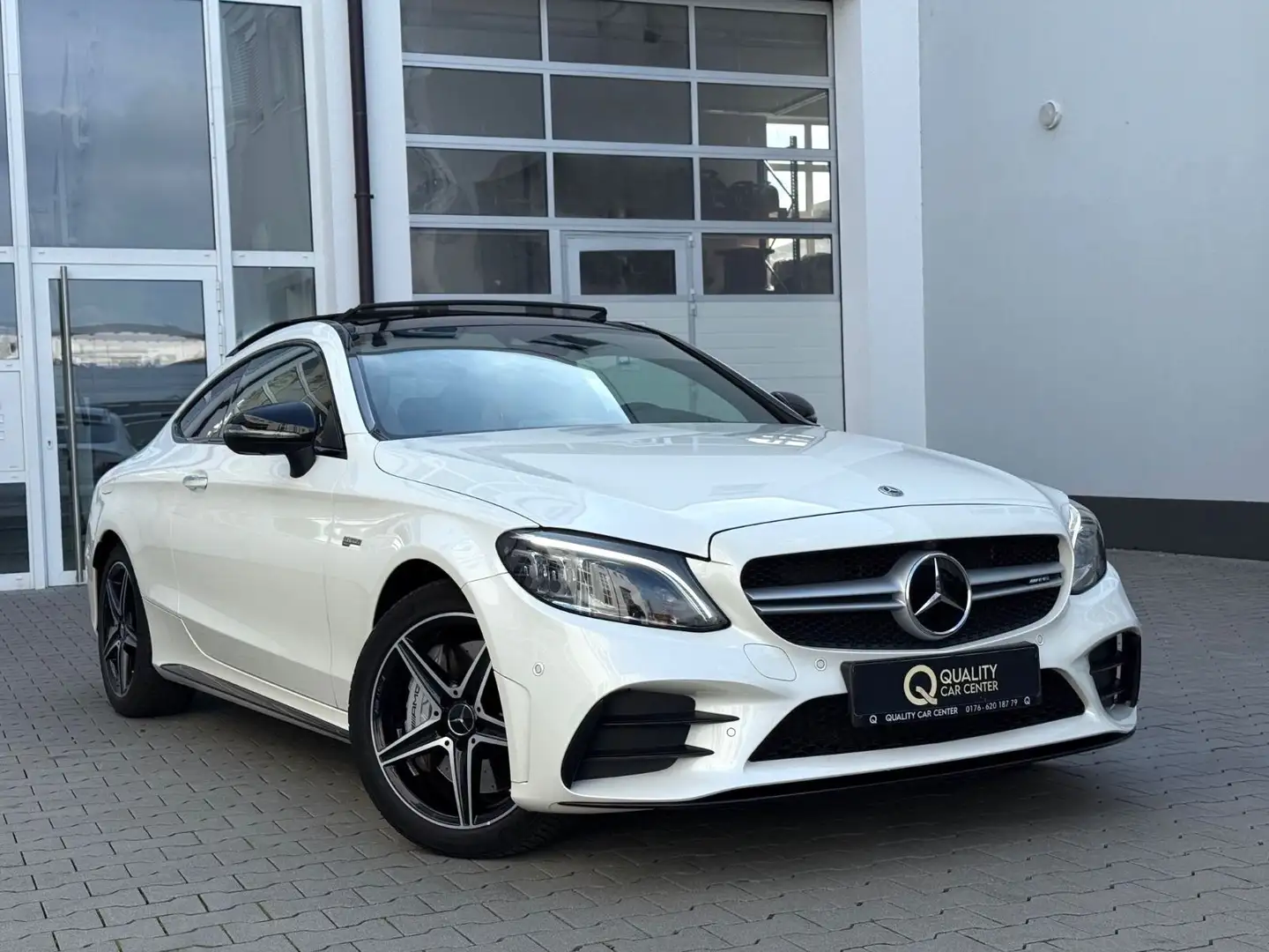 Mercedes-Benz C 43 AMG C43 AMG 4Matic Coupe*PANO*MEMO*DISTR+*360°*SOUND Blanco - 1
